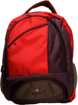 

Quebec TOURISTER BAG 20 L Backpack(Red, Purple), Purple;red