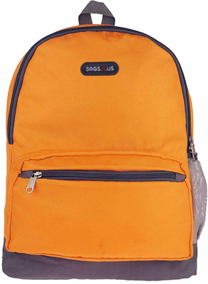 

Bags R Us Economy 18 L Backpack(Yellow), Orange / grey