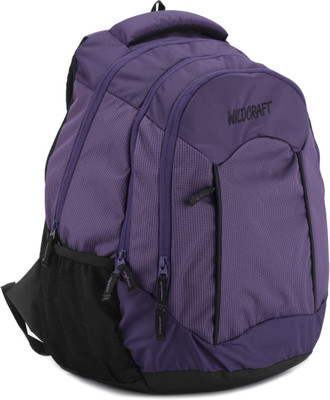 

Wildcraft Saturn Backpack(Purple, Black)