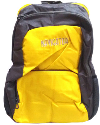 

Navigator 15 inch Laptop Backpack(Yellow, Grey)