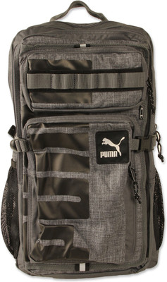 

Puma 73229 27.5 L Medium Backpack(Black), Dark shadow-black-heather