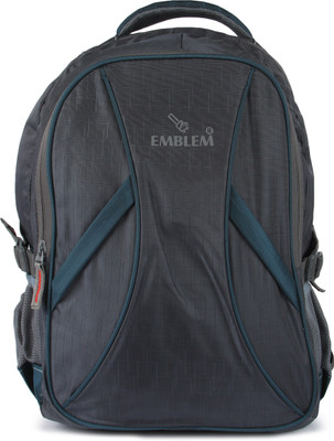 

EMBLEM ELBP 6003 GREY T BLUE 28 L Laptop Backpack(Grey, Blue)