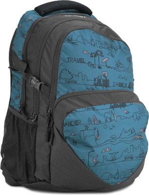 

Wildcraft Skate LD Backpack(Black, Blue)