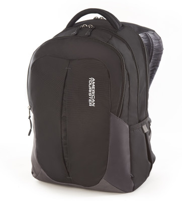 

American Tourister Zing 2016 006 Laptop Backpack(White, Blue), Black