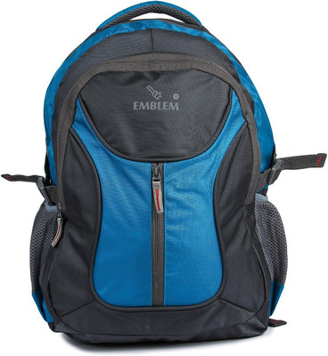 EMBLEM ELBP6007 GREY BLUE 28 L Backpack(Grey, Blue)