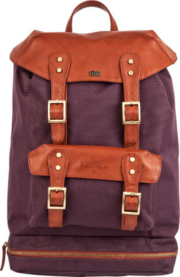 

Atorse Bedouin Backpack Bag 35 L Laptop Backpack(Purple), Burgandy