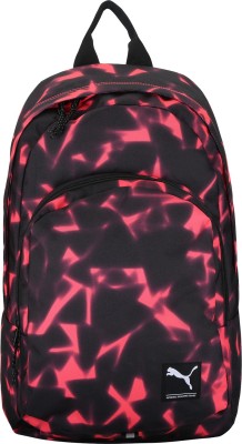 

Puma Academy 26 L Laptop Backpack(Pink, Black), Bright plasma-shard