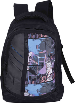 

Zwart 114101 25 L Free Size Backpack(Grey, Black), Purple and blue