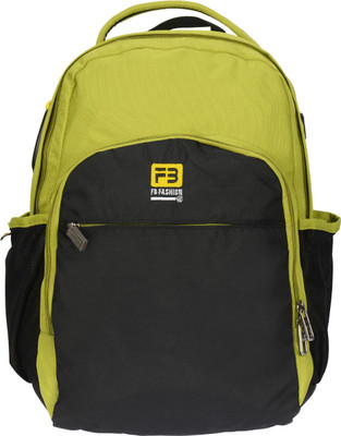 

FB Fashion SB-508 21 L Backpack(Black, Green)