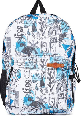 

PUNK FREE WAVE 2 L Laptop Backpack(Multicolor), White