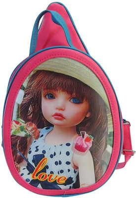 

Bagathon India New Fancy Magic Eyes Teenage Backpack [PINK] 10 L Backpack(Pink)
