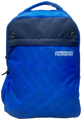 

American Tourister aller02 2.5 L Trolley Backpack(Blue), Blue;grey