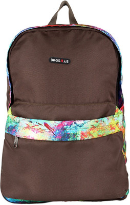 

Bags R Us Multi 17 L Backpack(Brown), Olive