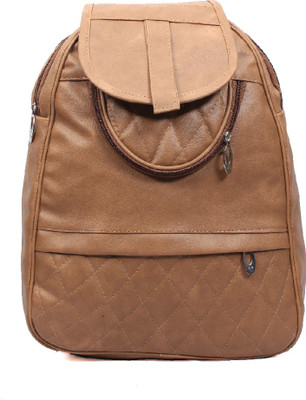 

Pochette Men & Women Brown 10 L Backpack(Brown)