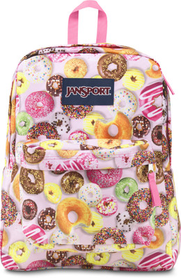 

JanSport Superbreak 25 L Backpack(Multicolor), Multi donuts