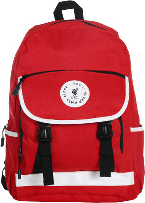 

Liverpool FC Sentry Red & White Polyester 23 L Backpack(Red, White)