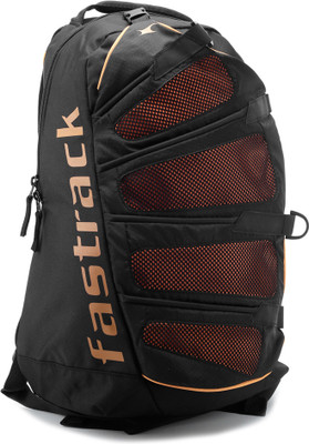 

Fastrack 30 L Large Laptop Backpack(Orange, Black)