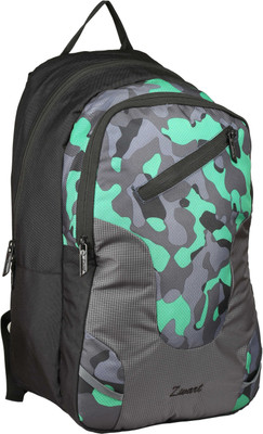 

Zwart UTWO-MLG 25 L Laptop Backpack(Black, Green), Black;olive