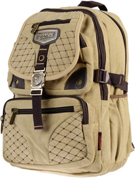 

Eurostyle Canvas Series 3.90 L Free Size Backpack(Khaki), 12009