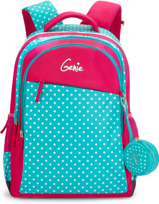 

Genie Polka 32 L Backpack(Multicolor), Green