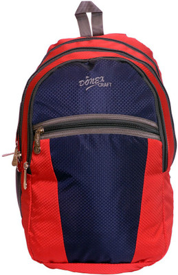 

Donex 5812 25 L Laptop Backpack(Multicolor), Blue;red
