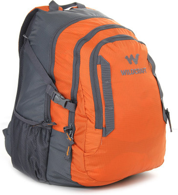 

Wildcraft Paryak 36 L Backpack(Grey, Orange)