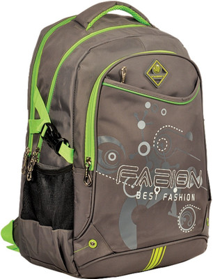 

Fabion 1330 Grey N Fluoroscent Green 30 L Large Backpack(Grey)