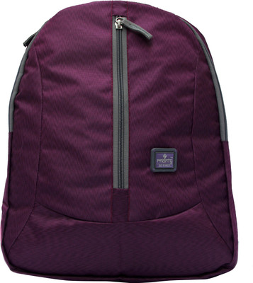 

Fashion Knockout Front Centre Zip Hynix 5 L Laptop Backpack(Purple, Grey), Grey;purple