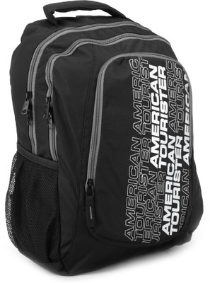 

American Tourister Code 14 Backpack(Grey, Black), Black and grey
