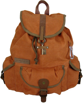 

The House of Tara Go-Getter 19 L Backpack(Tan), Orange