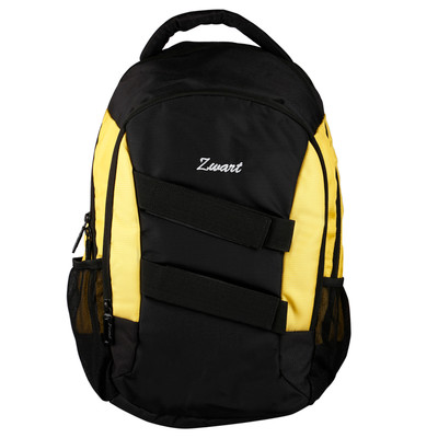 

Zwart 114104 25 L Free Size Backpack(Black, Yellow)