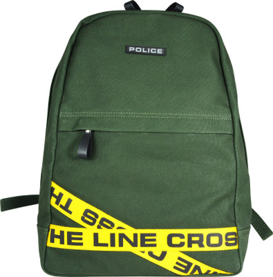 Police Police Line 14.5 L Backpack(Green), Dark green