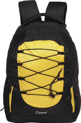 

Zwart 214101 25 L Free Size Laptop Backpack(Black, Yellow)