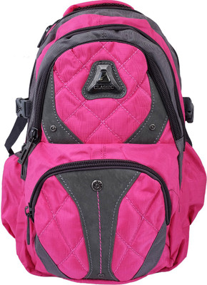 

Super Drool Pink Trek and Travel Series Backpack 8 L Backpack(Multicolor)