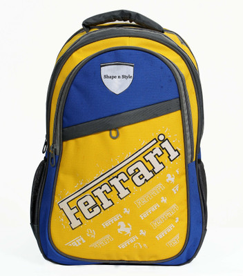 

Shape n Style Ferrari 18 L Backpack(Multicolor)