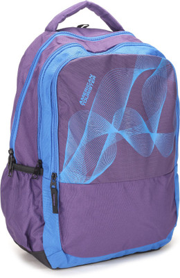 

American Tourister AMT Click 2016 20 L Backpack(Green), Purple