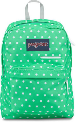 

JanSport Digibreak 25 L Laptop Backpack(Multicolor), Seafoam green/white dots