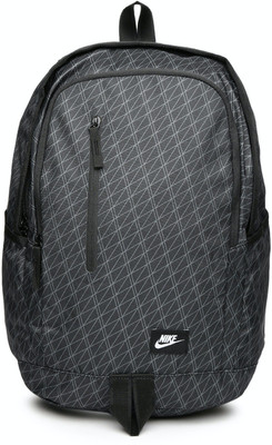 

Nike All Access Soleday Printed 25 L Laptop Backpack(Black)
