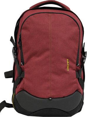 

Gear OUTLANDER 4 Backpack 36 L Backpack(Maroon, Black), Maroon-yellow