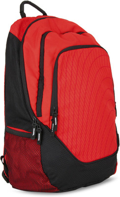 

Gear Campus 2 25 L Backpack(Red, Black), Black and red