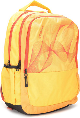 

American Tourister AMT Click 2016 20 L Backpack(Red), Yellow