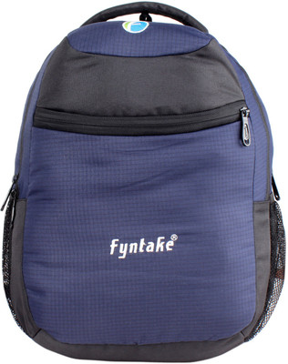 

Fyntake Fyntake ERAM1198 Q-BAG 27 L Backpack(Black), Black & navy blue