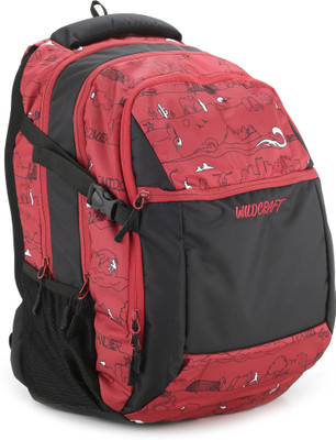 

Wildcraft Surf LD 30 L Backpack(Black, Red)