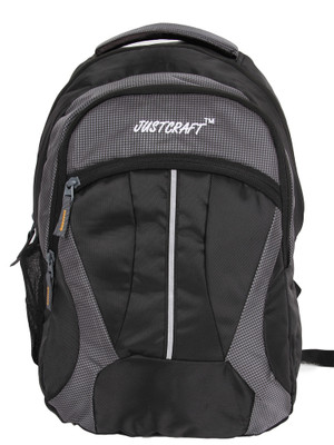 

Justcraft Butterfly 20 L Backpack(Grey, Black)