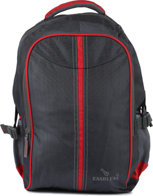 

EMBLEM ELBP6002GREY RED 28 L Backpack(Multicolor), Grey red