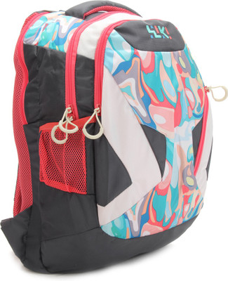 

Wildcraft Chrysio Backpack(White, Grey, Pink)