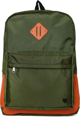 

John Players Jeans - SSS-12, STD 13 L Backpack(Green), Olive