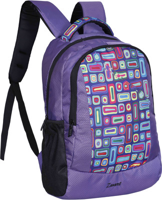 

Zwart FAZER 25 L Backpack(Multicolor), Purple printed