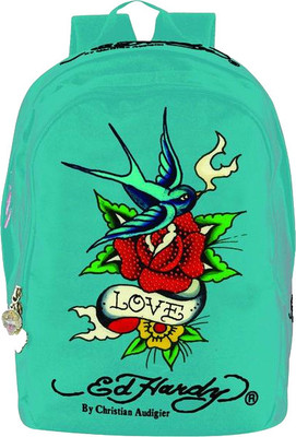 

Ed Hardy Backpack(Blue), Turquoise