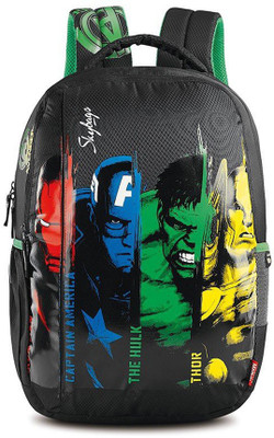 

Skybags Avengers 01 Black 22 L Backpack(Multicolor)